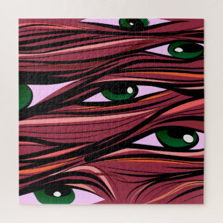 Puzzle Monster des yeux