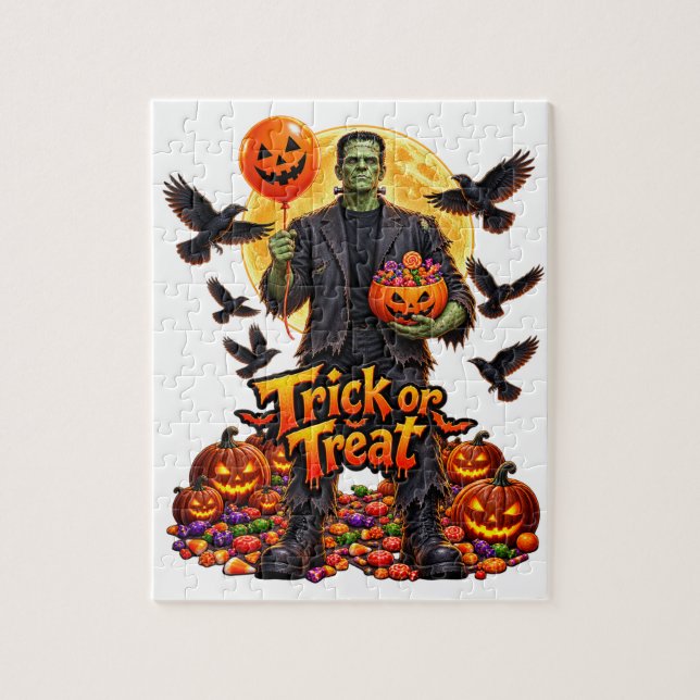 Puzzle monstre de Frankenstein (Vertical)