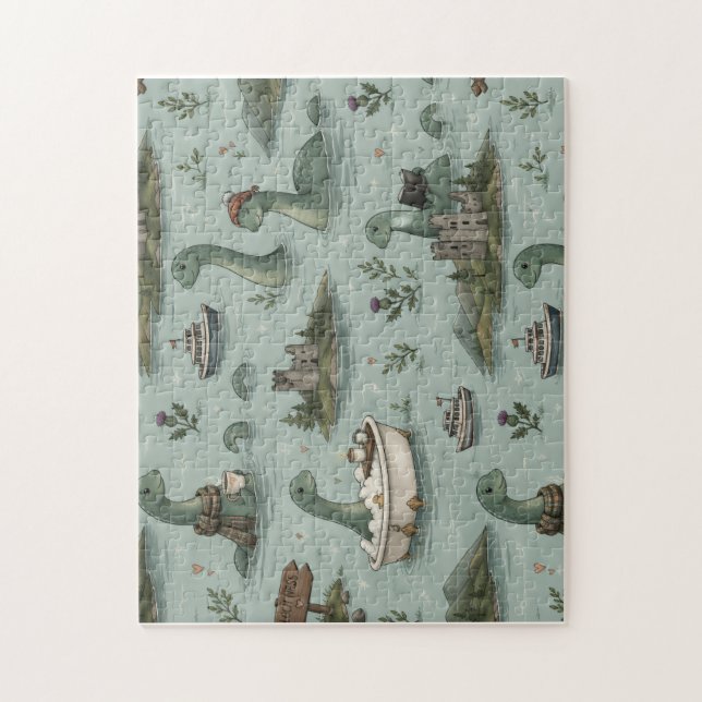 Puzzle Monstre du Loch Ness  (Vertical)