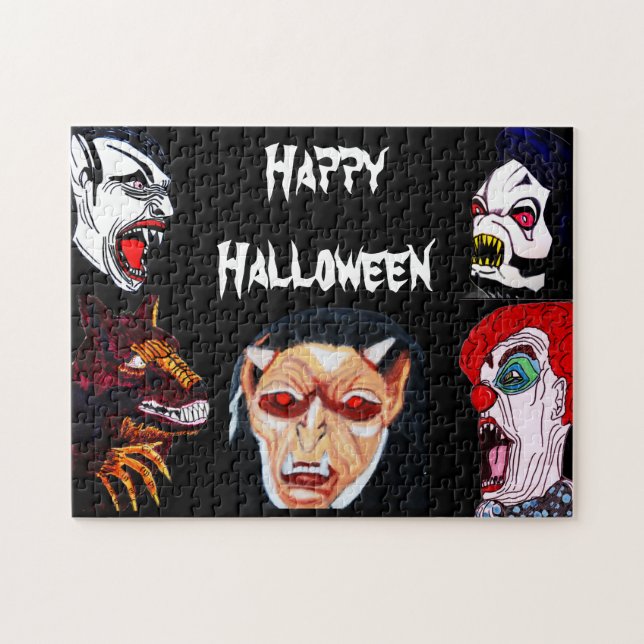 PUZZLE MONSTRES HALLOWEEN (Horizontal)