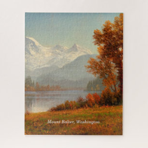 Puzzle Mont Baker, Washington, art raffiné,