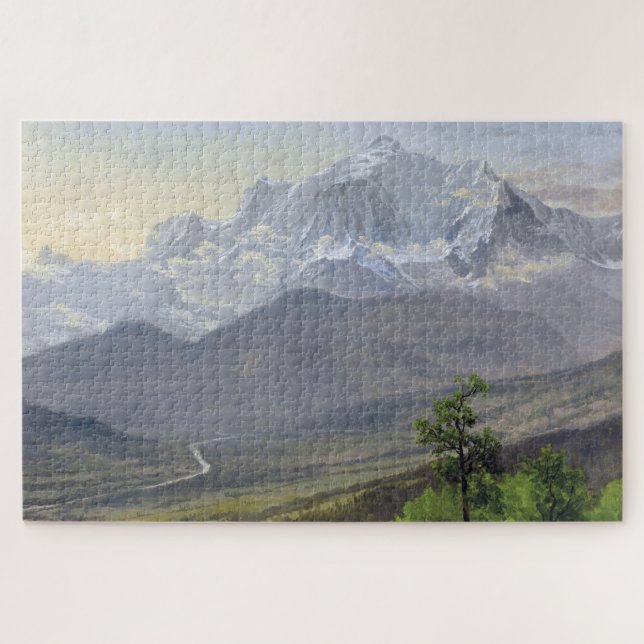 Puzzle Mont Blanc, Albert Bierstadt (Horizontal)