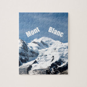 Puzzle Mont Blanc Mountain - Magnificent!