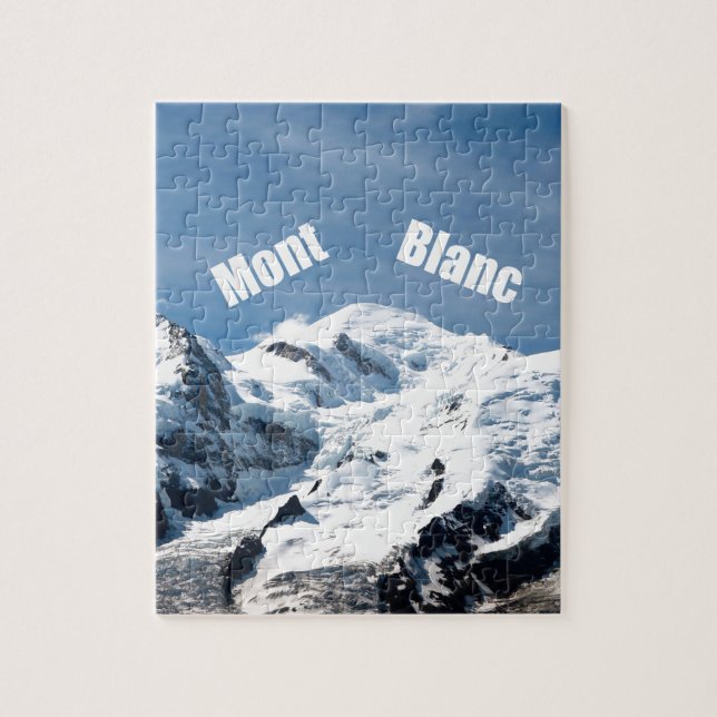 Puzzle Mont Blanc Mountain - Magnificent! (Vertical)