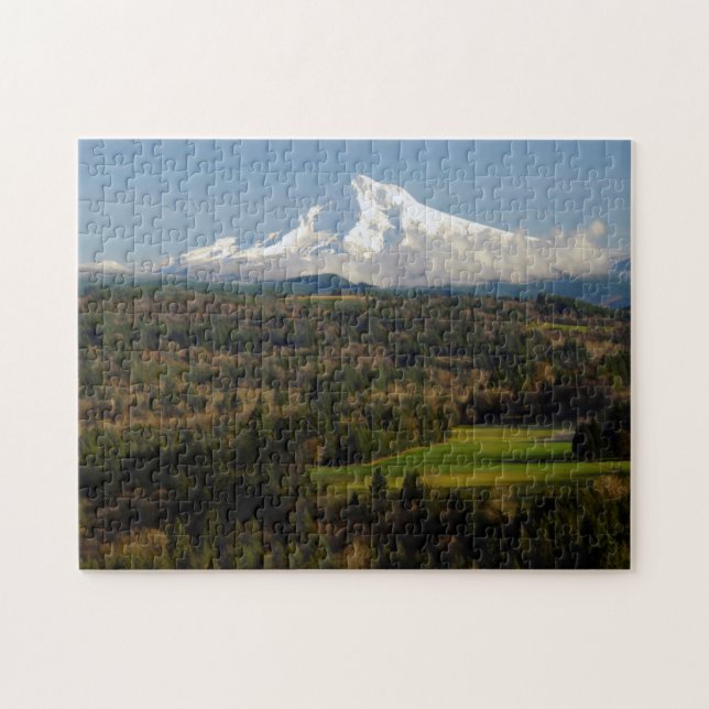 Puzzle Mont Hood, point de vue Jonsrud, Sandy, Oregon (Horizontal)