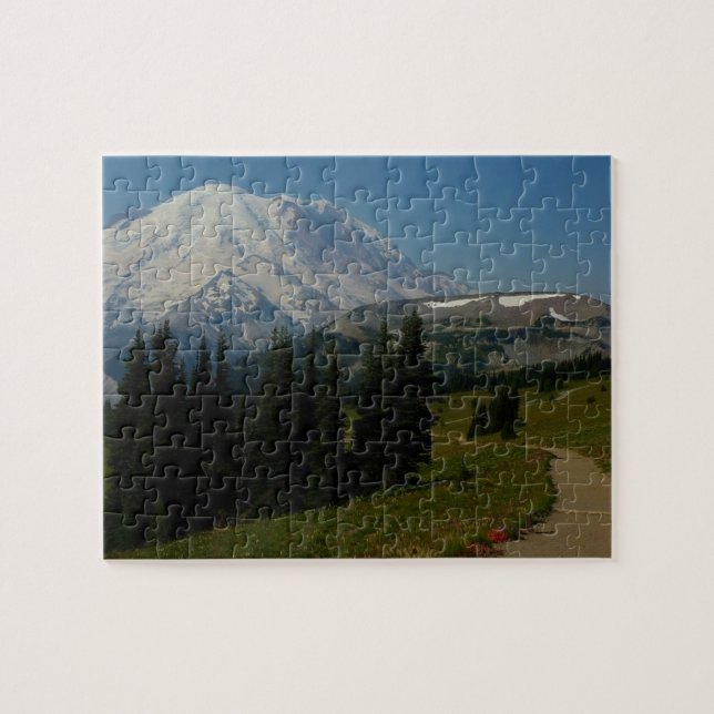 Puzzle Mont Rainier depuis le sentier Sourdough Ridge (Horizontal)