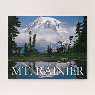 Puzzle Mont Rainier Reflet dans un étang de montagne