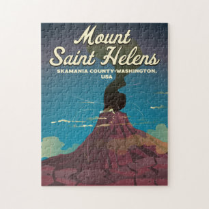 Puzzle Mont Saint Helens Washington États-Unis