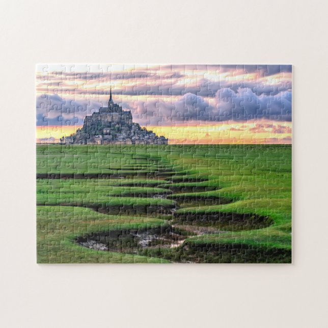 Puzzle Mont-Saint-Michel, Normandie, France (Horizontal)