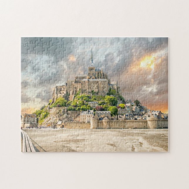 Puzzle Mont-Saint-Michel, Normandie, France (Horizontal)