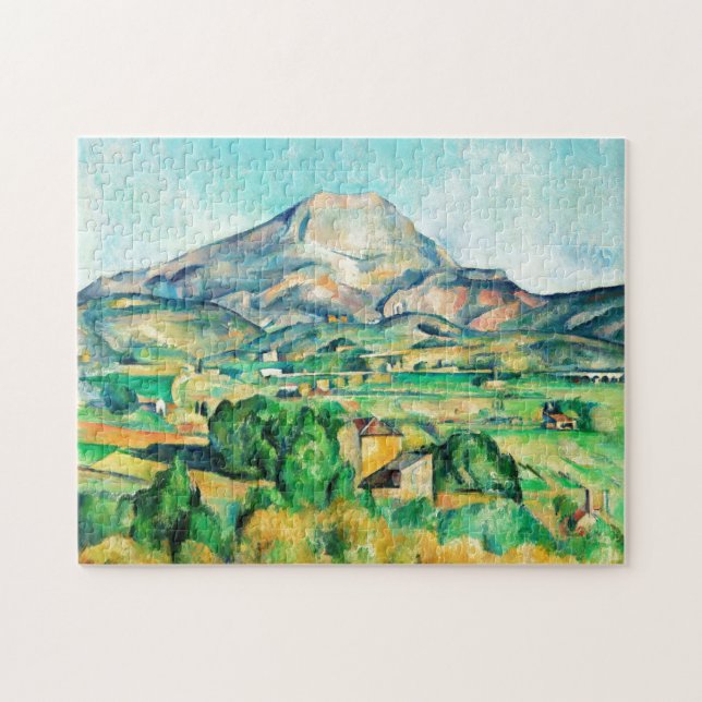 Puzzle Mont Sainte-Victoire par Paul Cezanne (Horizontal)