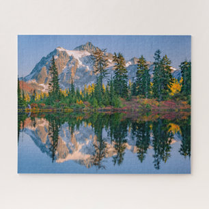 Puzzle Mont Shuksan reflété dans le lac Reflection