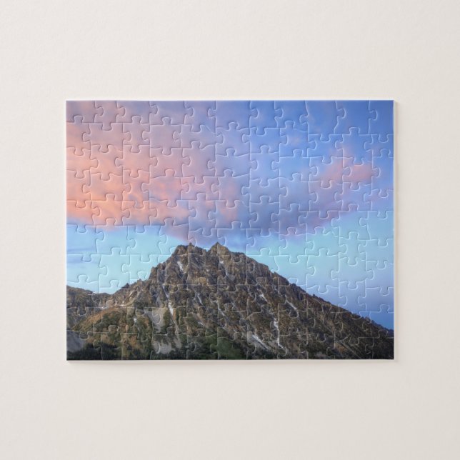 Puzzle Mont Stuart, au coucher du soleil (Horizontal)