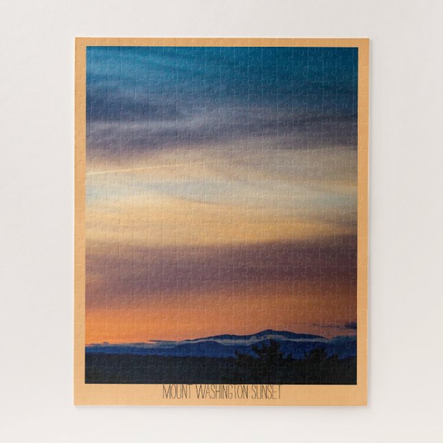 Puzzle Mont Washington Sunset (Vertical)