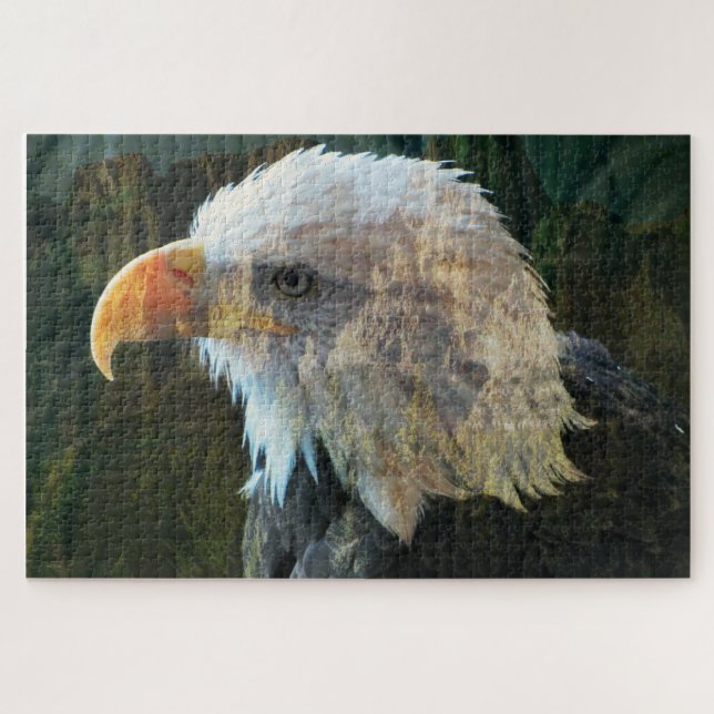 Puzzle Montagne de Bald Eagle (Horizontal)