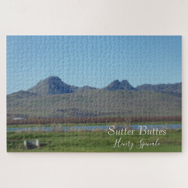 Puzzle Montagne de Sutter Buttes (Horizontal)