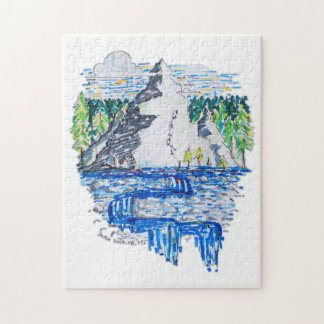 Puzzle Montagne fraîche