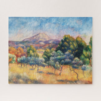 Puzzle Montagne Sainte-Victoire Paysage par Renoir