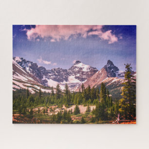 Puzzle Montagnes alpines panoramiques de l'Alberta