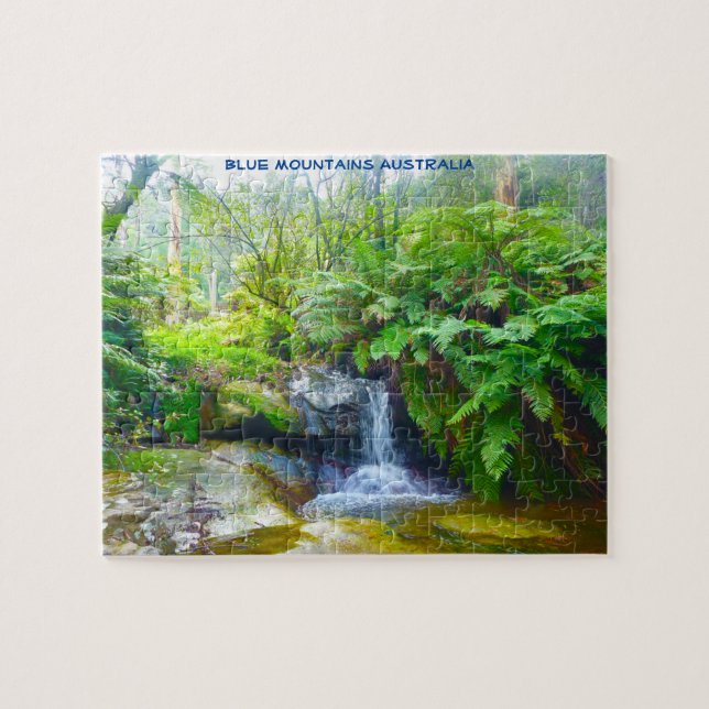 Puzzle Montagnes Bleues Australie (Horizontal)