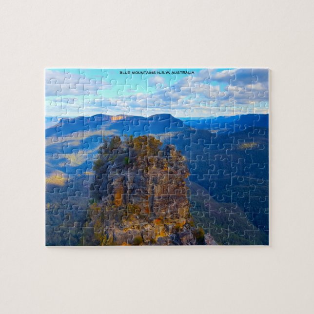 Puzzle Montagnes Bleues Australie (Horizontal)