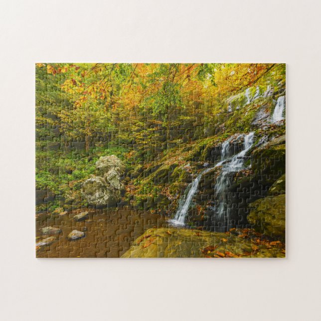Puzzle Montagnes Blue Ridge Virginie. (Horizontal)