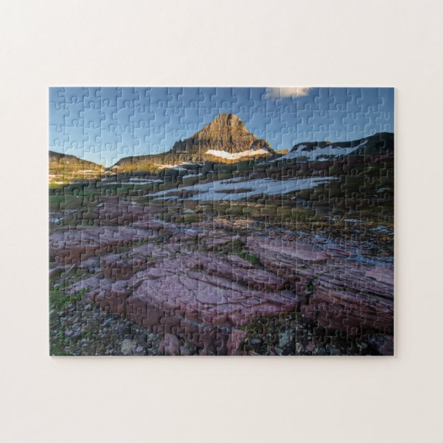 Puzzle Montagnes de parc national de glacier (Horizontal)