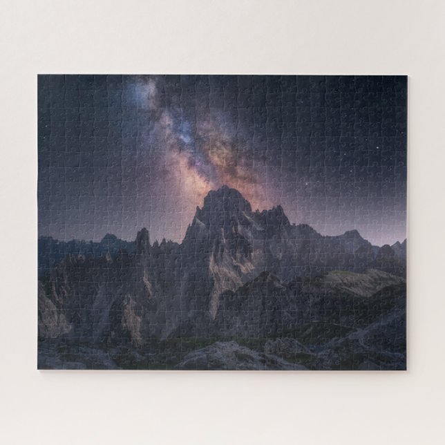 Puzzle Montagnes | Dolomites Mountains, Italie (Horizontal)