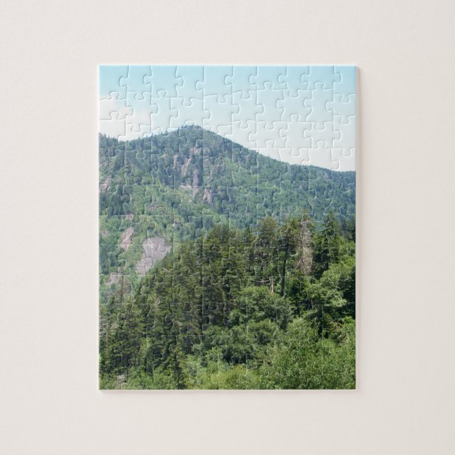 Puzzle Montagnes fumeuses (Vertical)