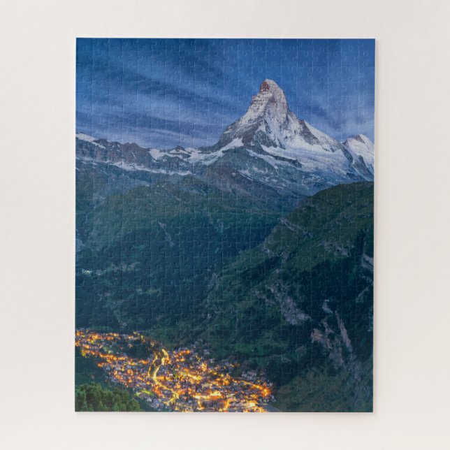 Puzzle Montagnes | Le Cervin, Zermatt, Alpes suisses (Vertical)