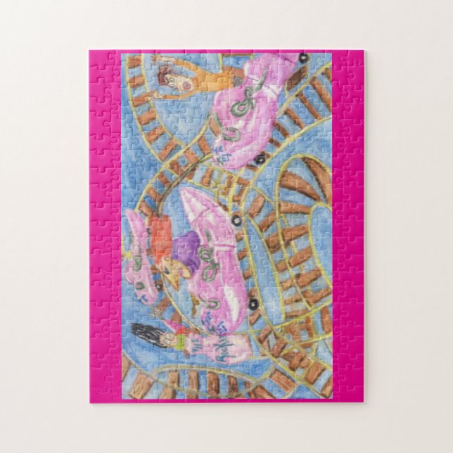 Puzzle Montagnes Russes 🎢  (Vertical)