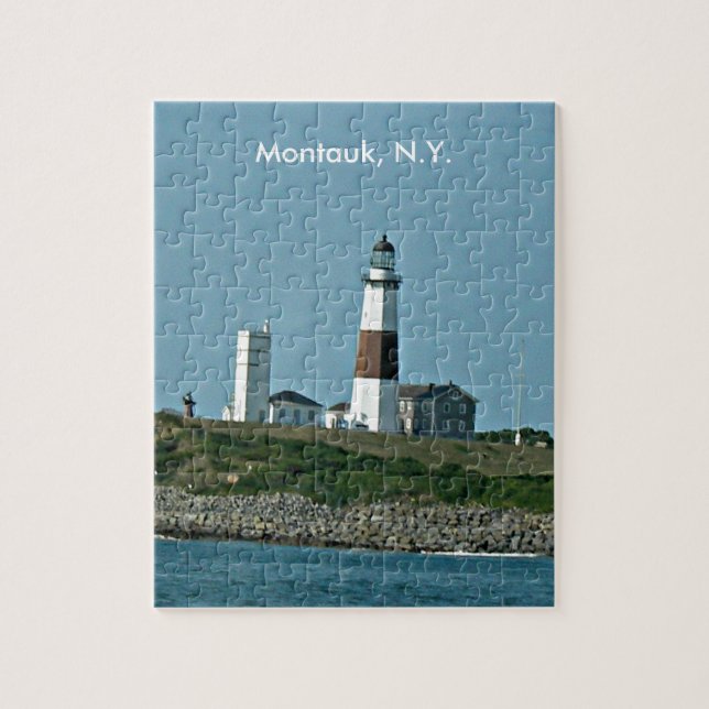 Puzzle Montauk New York (Vertical)