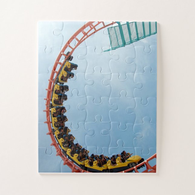 Puzzle Montée de roller coaster (Vertical)