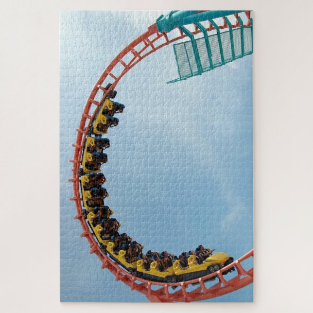 Puzzle Montée de roller coaster (Vertical)