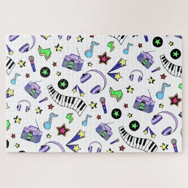 Puzzle Montez la musique (Horizontal)