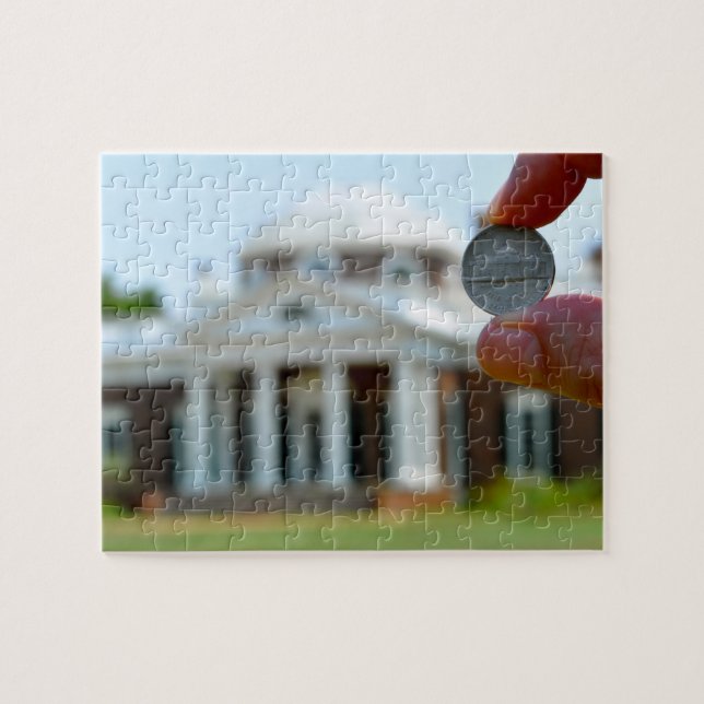 Puzzle Monticello de Thomas Jefferson (Horizontal)