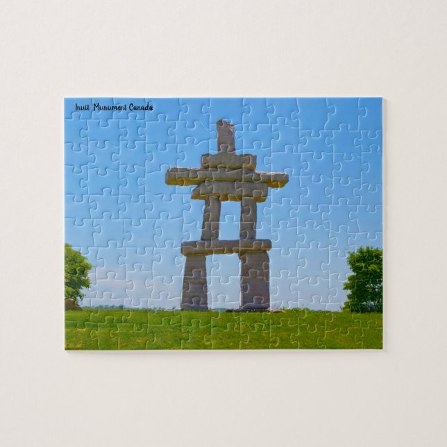 Puzzle Monument Inuit Monument Canada (Horizontal)