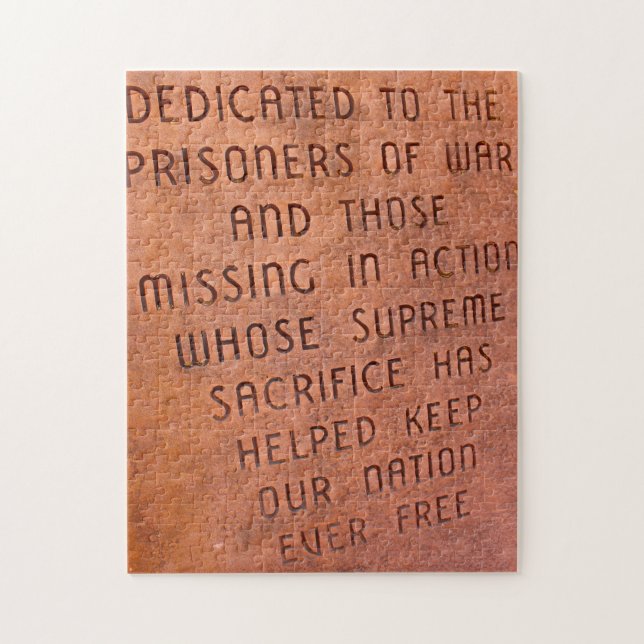 Puzzle Monument militaire Nouveau-Mexique. (Vertical)