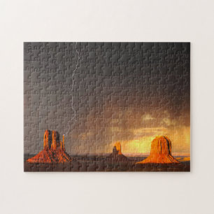 Puzzle Monument Valley Arizona. voeux de Noël