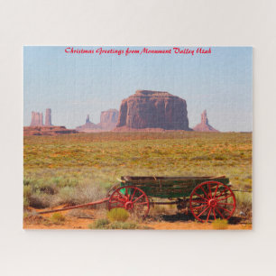 Puzzle Monument Valley Utah.Joyeux Noël