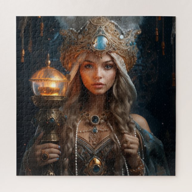 Puzzle Moon Maiden (Vertical)