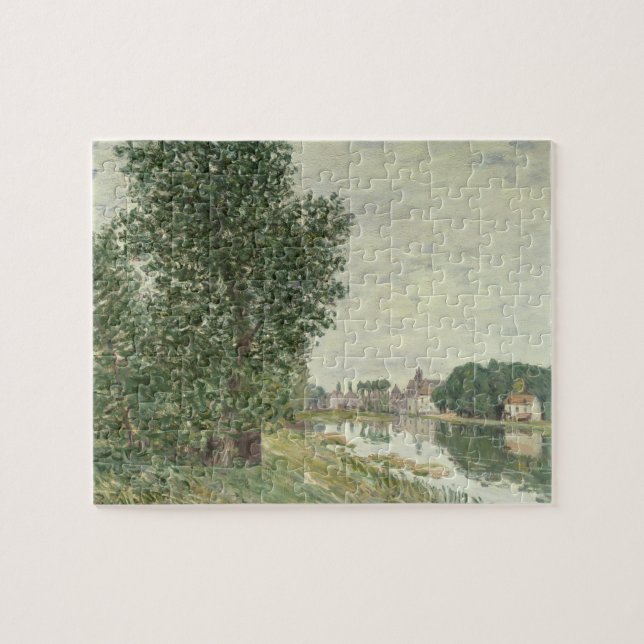 Puzzle Moret-sur-Loing d'Alfred Sisley | (Horizontal)