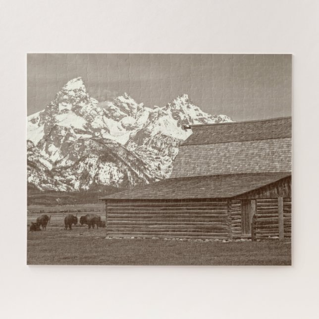 Puzzle Mormon Row - Grand Tetons - 16x20 - 520 pcs (Horizontal)