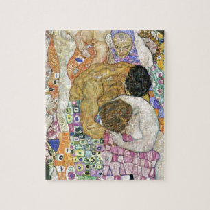 Puzzle Mort et vie par Gustav Klimt