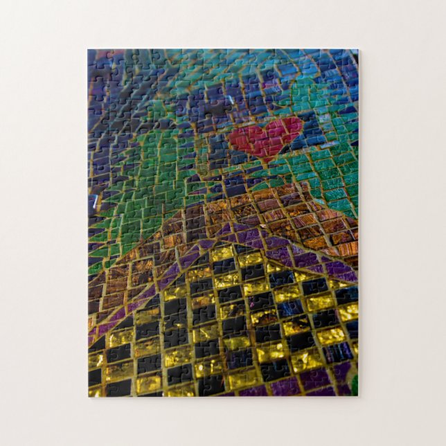 Puzzle Mosaïque cardiaque (Vertical)
