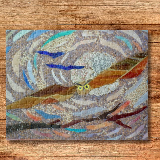Puzzle Mosaïque de hibou volant (Créateur téléchargé)