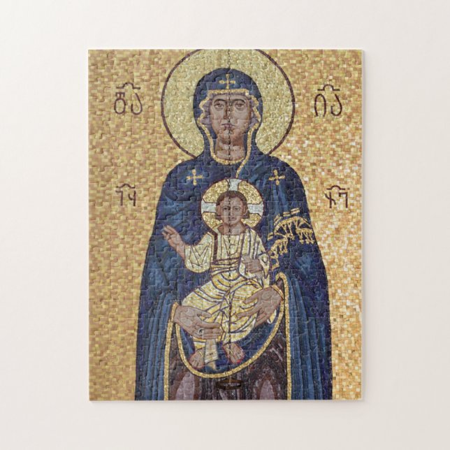 Puzzle Mosaïque de Marie et Jésus (Vertical)