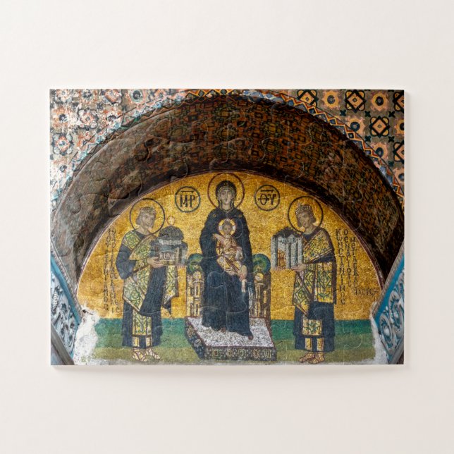 Puzzle Mosaïque du Christ Vierge et Enfant (Horizontal)