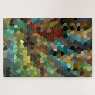 Puzzle Mosaïque extrême Carreaux Abstraits colorés