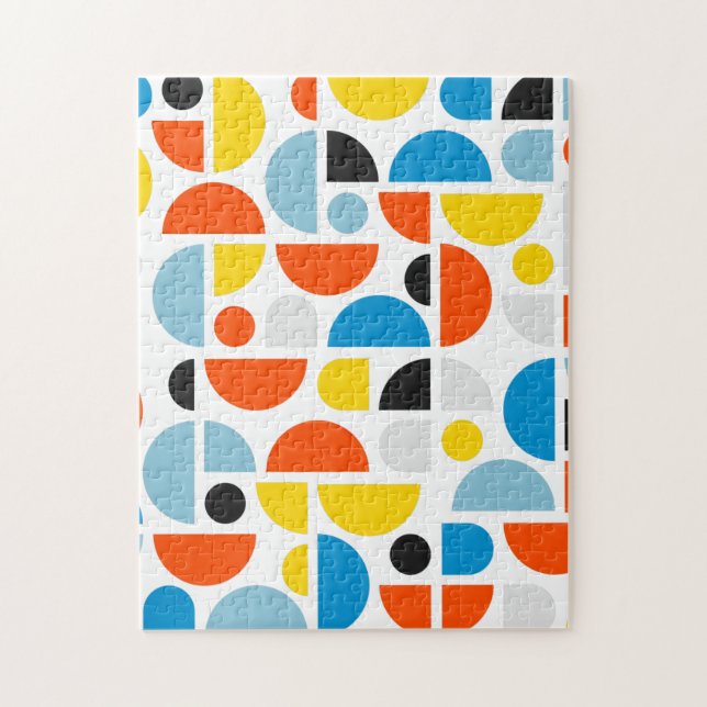 Puzzle Mosaïque géométrique simple et moderne (Vertical)